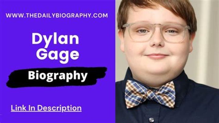 Dylan Gage - Bio, Age, Wiki, Facts and Family