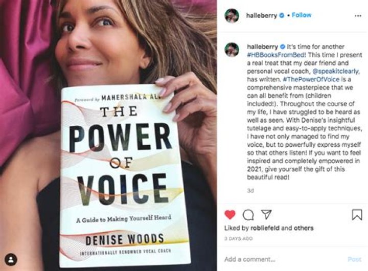 Halle Berry Reveals The Inspiring Book She Considers A ‘Must Read’ To Find Your Voice In 2021