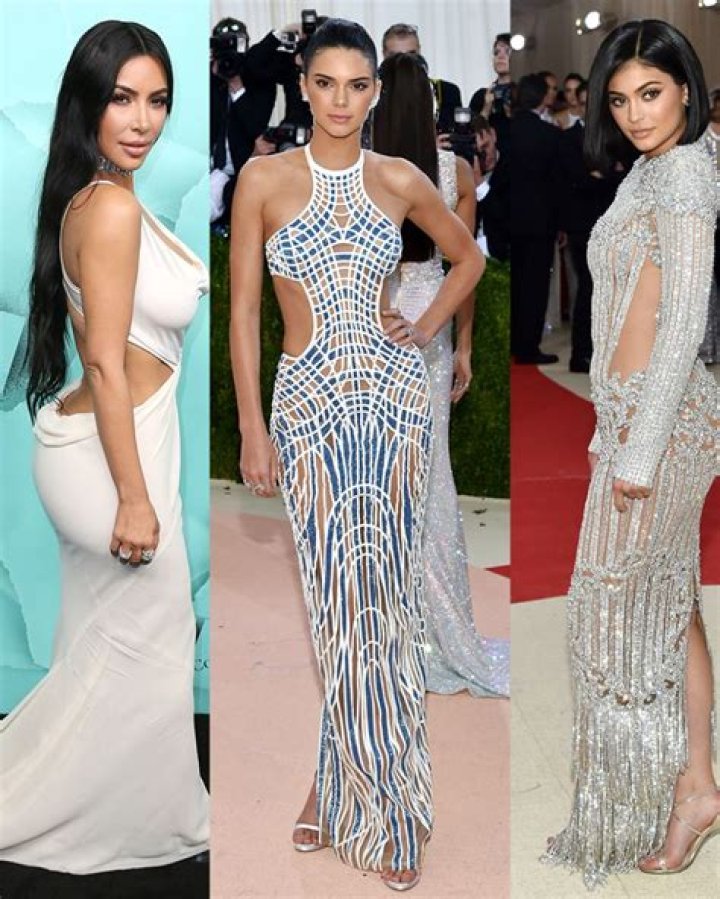 KarJenners Wearing Cutout Dresses: Photos Of Kourtney & More