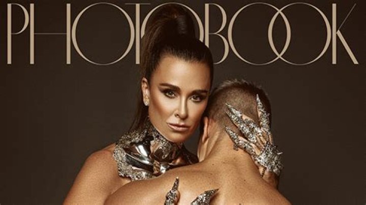 Kyle Richards With Naked Man On ‘Photobook’ Magazine Cover: Photos – Hollywood Life