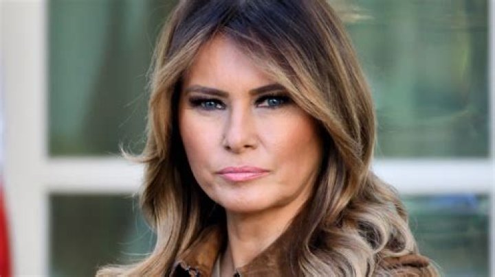 Melania Trump Looks Glamorous In Official First Lady Portrait, But Is She Overly Airbrushed?