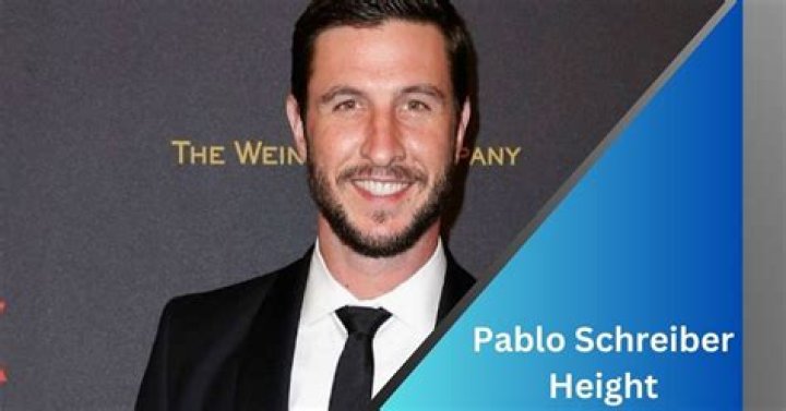 Pablo Schreiber Height, Weight, Age, Girlfriend, Family, Facts, Biography