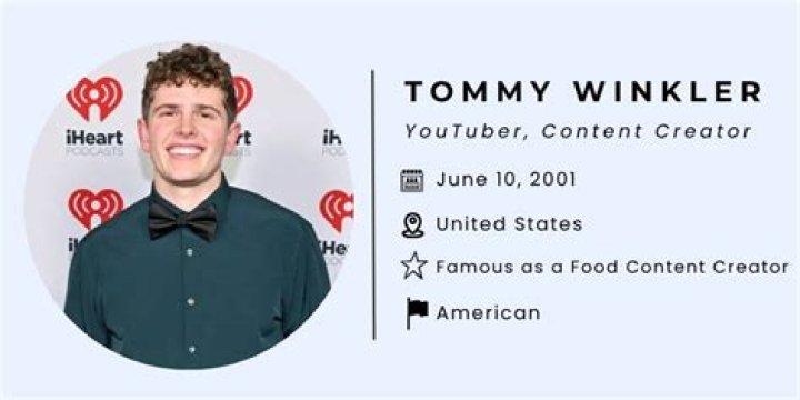 Tommy Winkler (webvideostar) - Wikipedia, Age, Net Worth, Biography , Spotify, TikTok, Facebook, Facts and Family