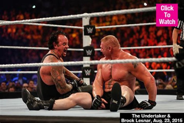 [WATCH] The Undertaker Collapsed At SummerSlam After His Match With Brock Lesnar – Hollywood Life