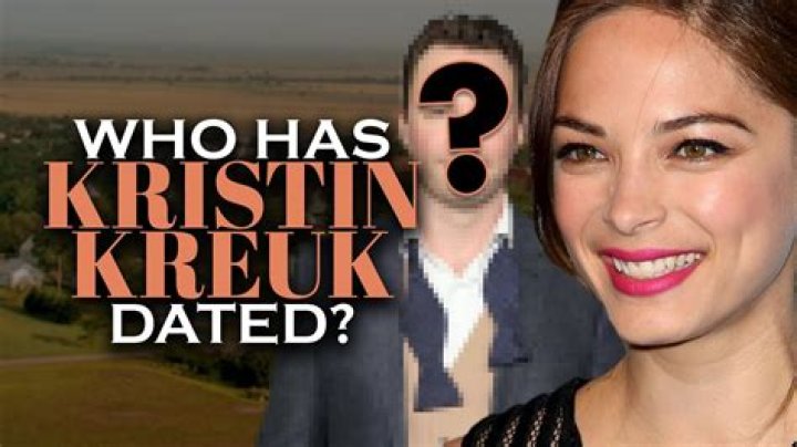 Who is Kristin Kreuk Dating Now